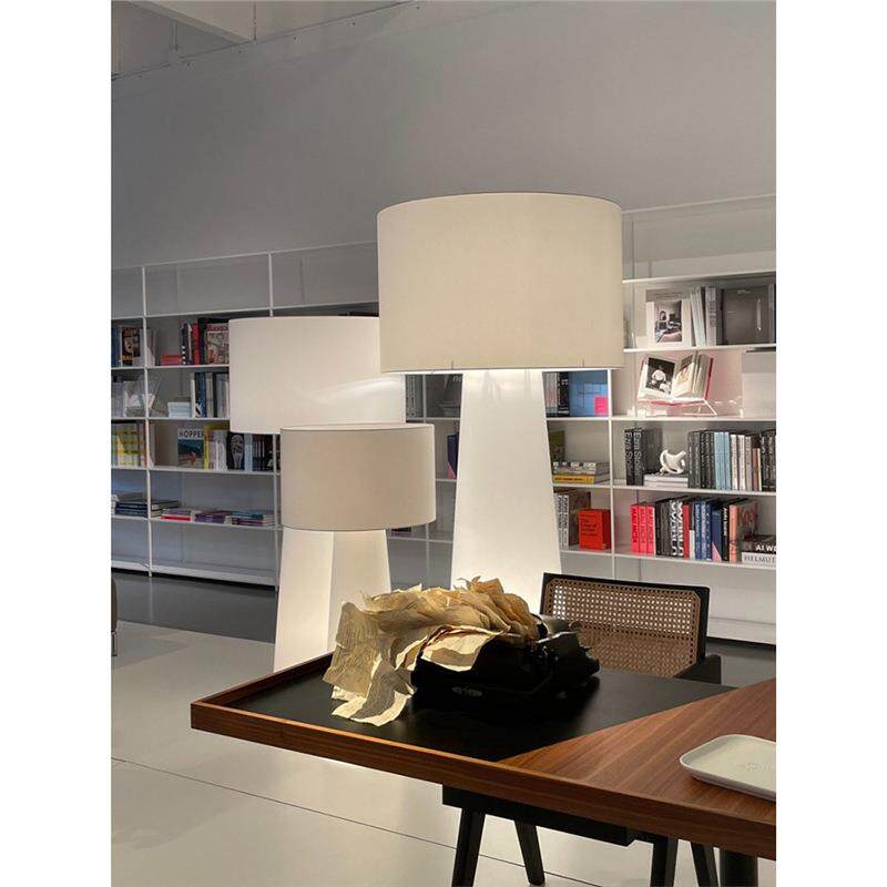 客厅落地灯意大利艺术设计师奶油风卧室氛围高级感轻奢大台灯网红