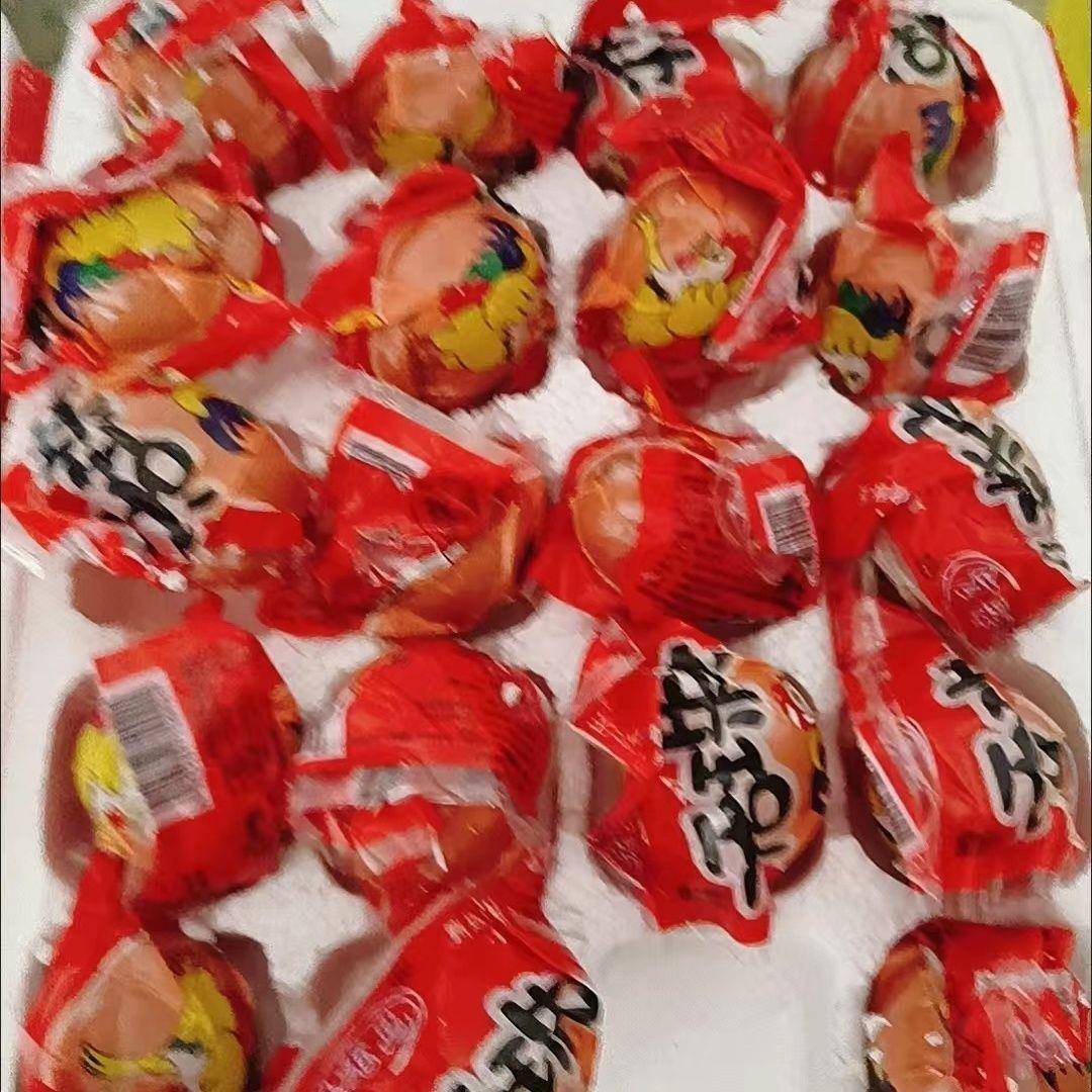 五老马五香麻辣真空活珠子熟喜蛋钢化蛋开袋即食非毛蛋零食