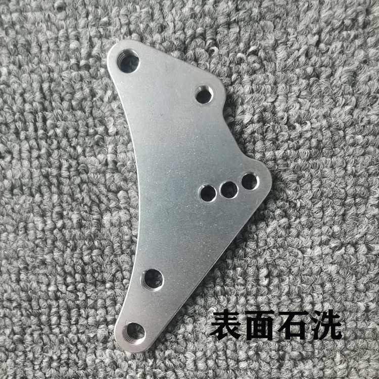 自制不锈钢挡泥板支架适用于HH豪豪24四代神盾平叉可调挡泥板支架
