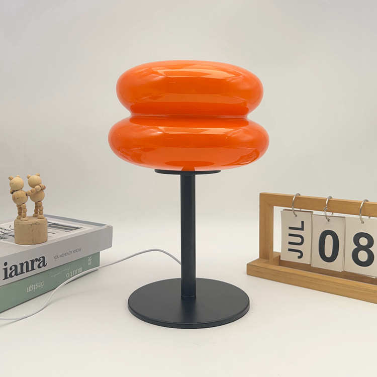 ins灯奶油台灯装饰少女棒棒糖中古款台灯夜夜光玻璃爆床头