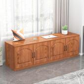 实木飘窗柜收纳柜阳台窗台地柜矮柜可坐床边长条收纳柜榻榻米