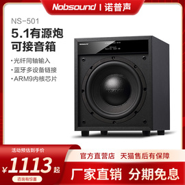 Nobsound/诺普声NS-501超重有源低音炮音箱5.1家庭影院家用10寸