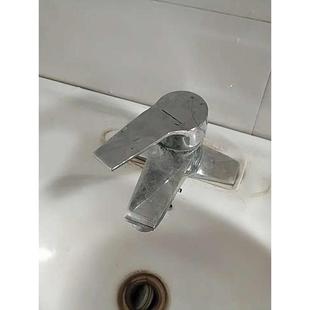 洗脸盆家用台盆全铜立柱盆面盆三孔混水阀洗手双孔冷暖冷热洗脸