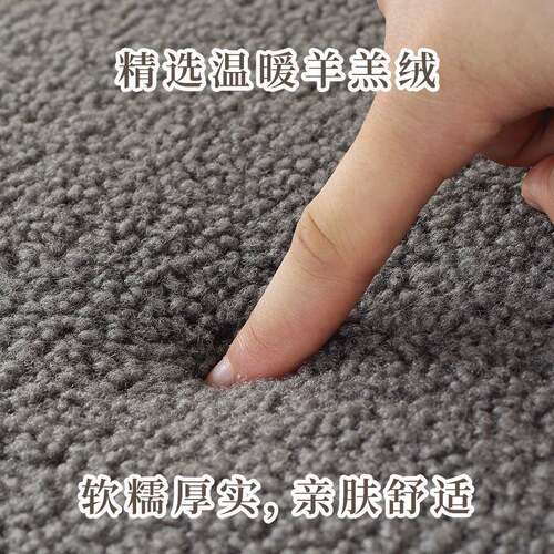 方形加厚坐垫办公室椅凳垫羊羔绒生专餐学用屁股垫【SK】JQ板子椅