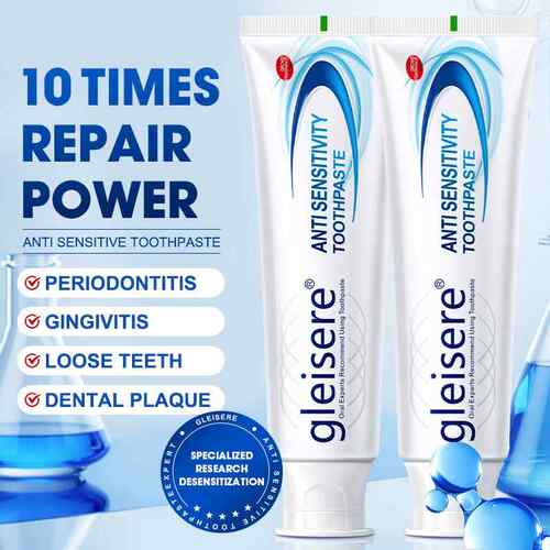 gleisere英文版抗敏感牙膏REPAIRANTI AG2ERGY CLEAN toothpaste