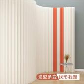免打孔可折叠客厅玄关遮挡隔断背景墙办公室移动屏风隔断板分隔墙