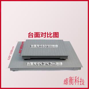 3吨小型地磅 现货供应电子地磅台面尺寸可选秤体加强加厚型称重1