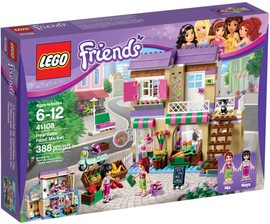 乐高 LEGO 41108 女孩系列friends 心湖城食品商店2015款智力拼接