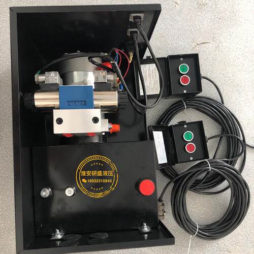 升降平货梯叉车直流双作台用C24V力环保二路NRH组D合油箱液压动单