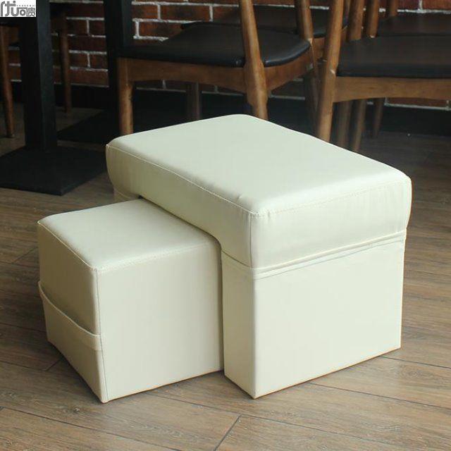 美甲美睫做脚趾甲技师修脚子母凳美甲店大小脚凳足浴足疗沙发脚优