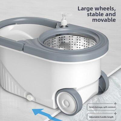 Spin Mop Bucket Floor Cleaning System floor mop wringer set