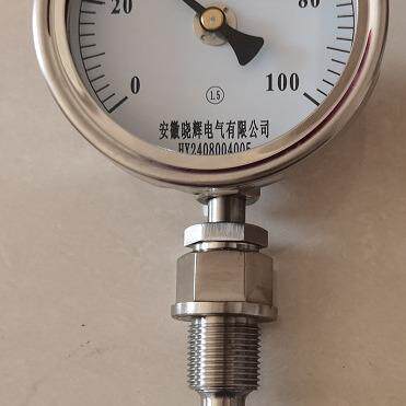 防护型带外螺纹安装套管双金属温度计WSS-481W