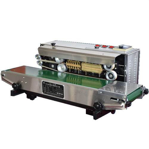 DF口-900W小型连续塑封37B口机料袋封机全自动