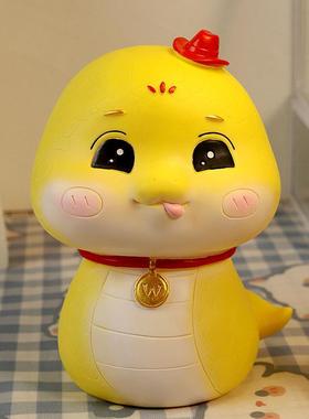 十二生肖蛇年存钱罐2024新款大容量只进不出成人儿童男女孩储蓄罐