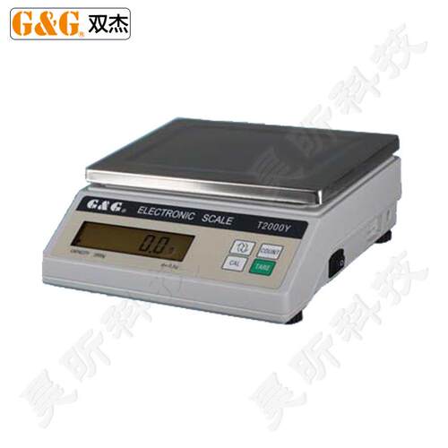 双杰电子天平T2000Y电子秤T3000Y高精度电子称T5000Y实验称量仪器