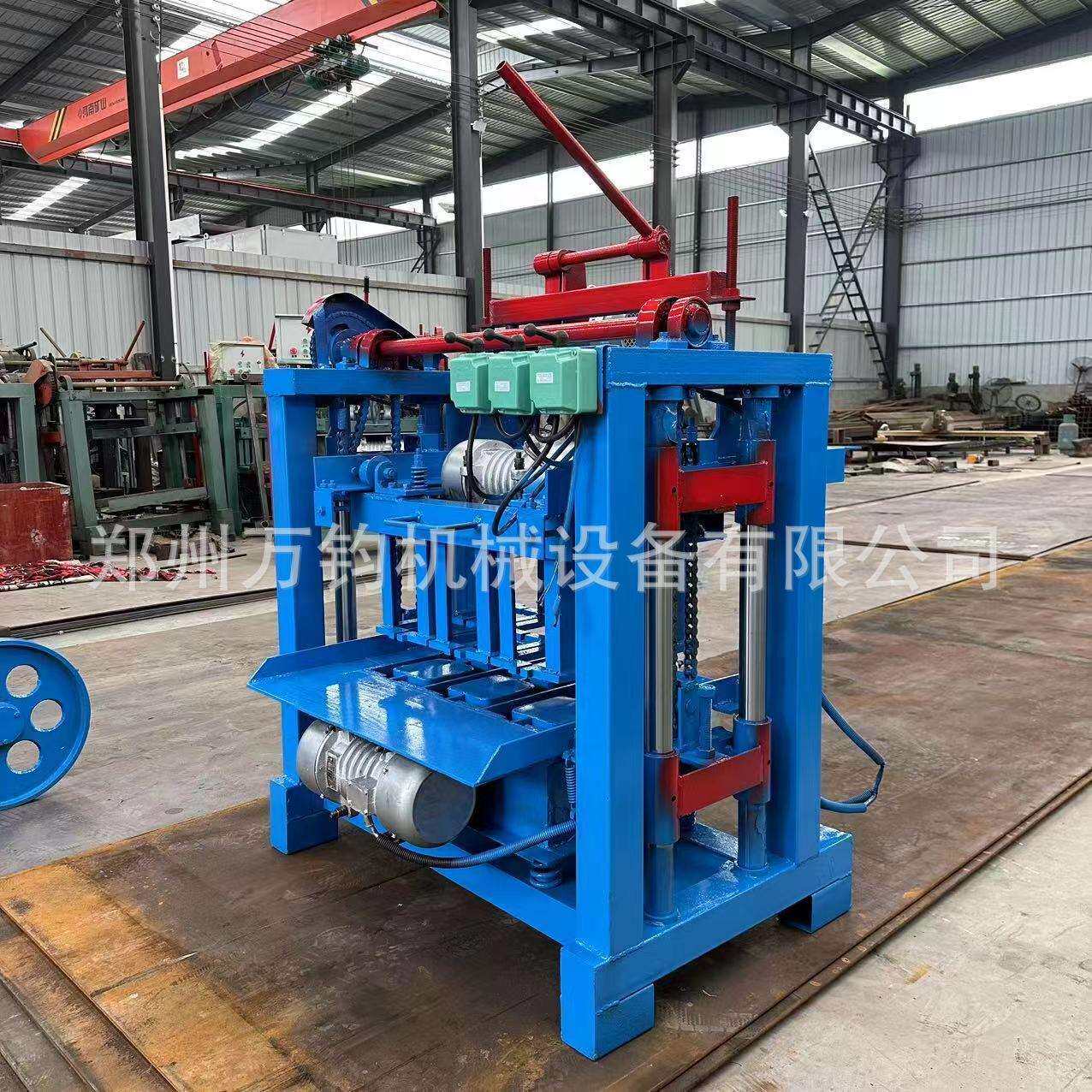 4-35水泥空心砖制砖机 手动小型砌块砖成型机 机械性打砖机连锁砖