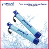 户外水过滤器吸管野营净水器便携式 净水器户外水净水器户外水生存