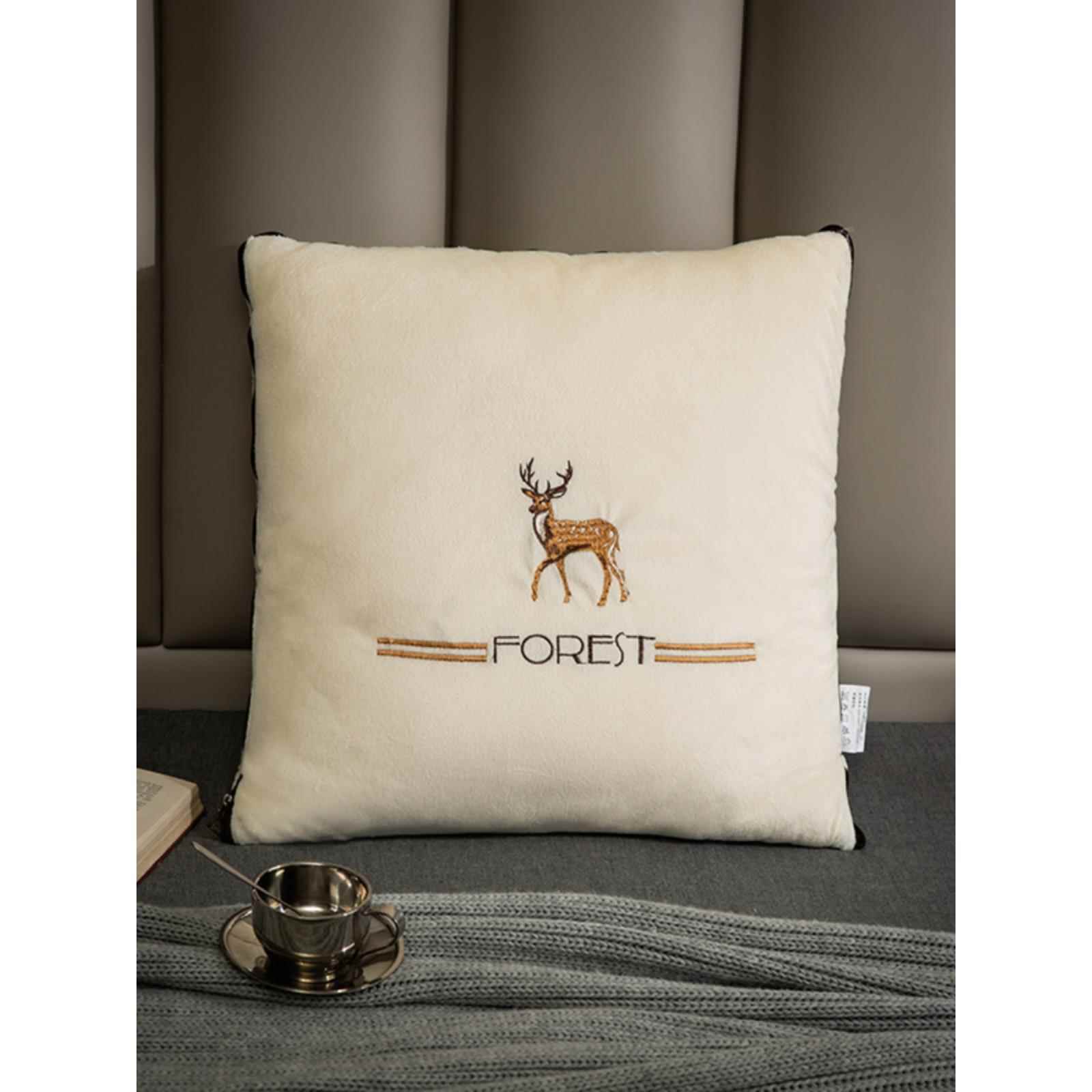 车上抱枕被子两用车内枕头二合一办公室午睡毛毯子汽车用车载靠枕