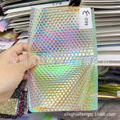 手袋箱包鞋 蓝光镭射tpu彩虹膜 材料批发 幻彩压纹TPU膜 厂家直销