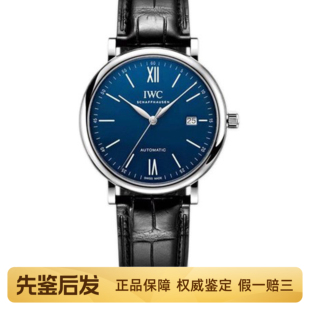 手表男款 万国波涛菲诺150周年特别款 自动机械腕表IW356518 9.8新