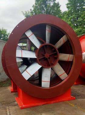 矿山对旋主扇风机矿用风机FKCDZ-6N018矿井轴流通风机小配件
