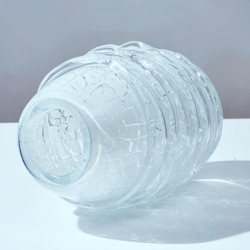 现简约轻奢样脚06冰裂纹花裂纹果盘客冰厅茶几板间软装琉饰璃
