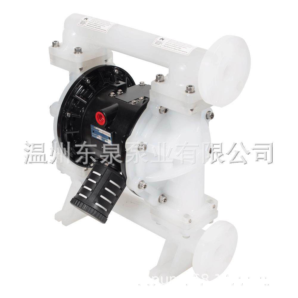 工程塑料QBY-65气动隔膜泵化工泵耐腐蚀自吸增压泵水泵防腐