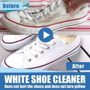 Shoes Cleaner Multi-functional With Sponge White Shoes