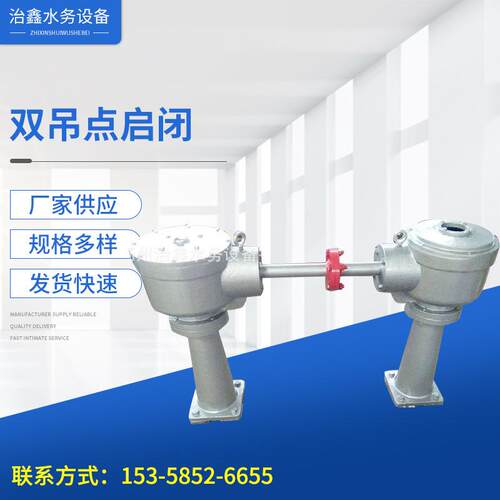 厂家生 产双吊点启闭机电动双吊点手动双吊点铸铁闸门丝杆启闭机