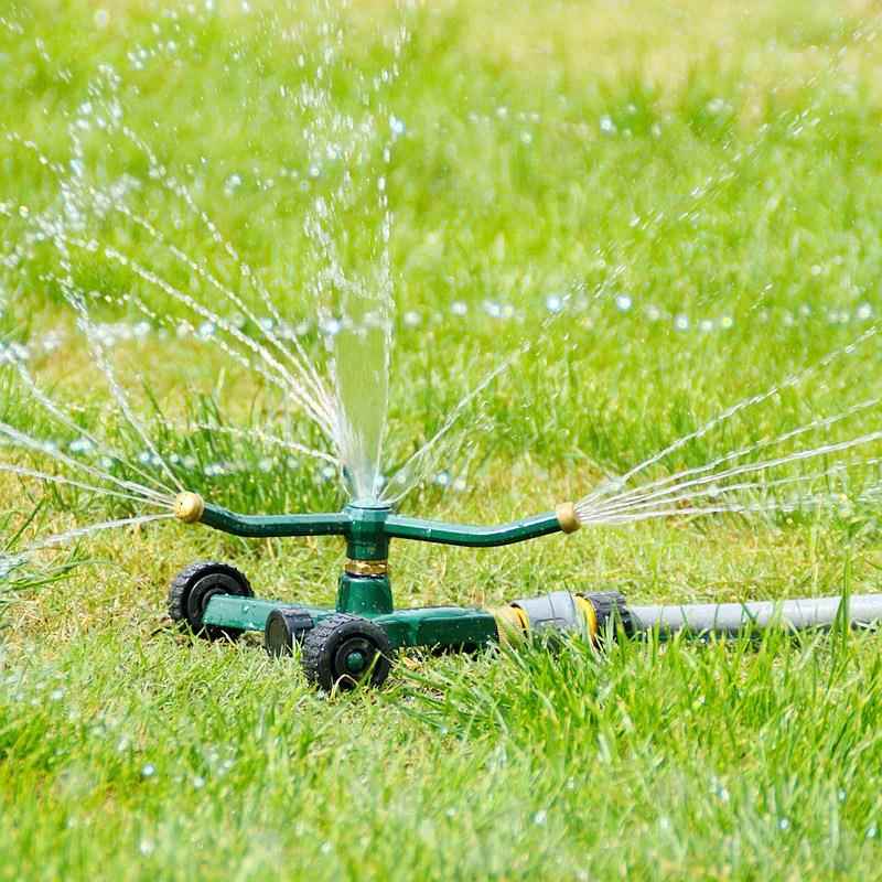 灌溉喷头园艺洒水360度自动旋转园林浇水降温草坪喷水器摆臂喷头