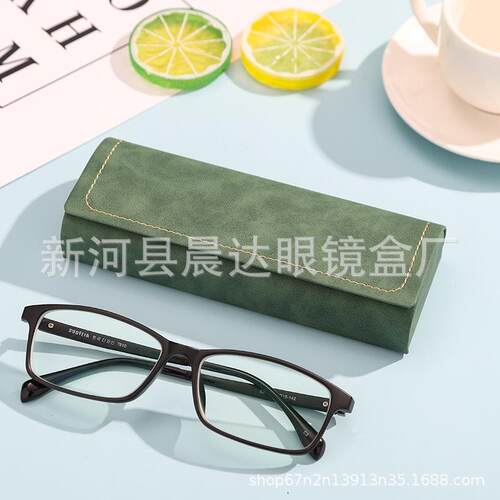 眼镜盒高级感便携抗压女式男款轻便儿童学生女眼睛墨镜收纳盒子