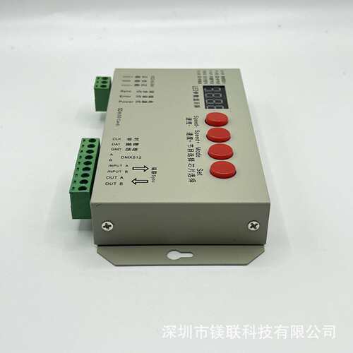 K-1000S幻彩编程控制脱机智能亮化工程带SD卡单路可编程幻彩灯带