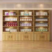 展示柜化妆品超市货架便利店展示架药店置物小卖部烟酒柜陈列抽屉