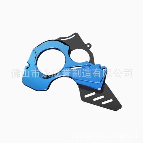 适用春风450SR 450SS改装透明链条齿轮盖电机发动机保护边盖配件