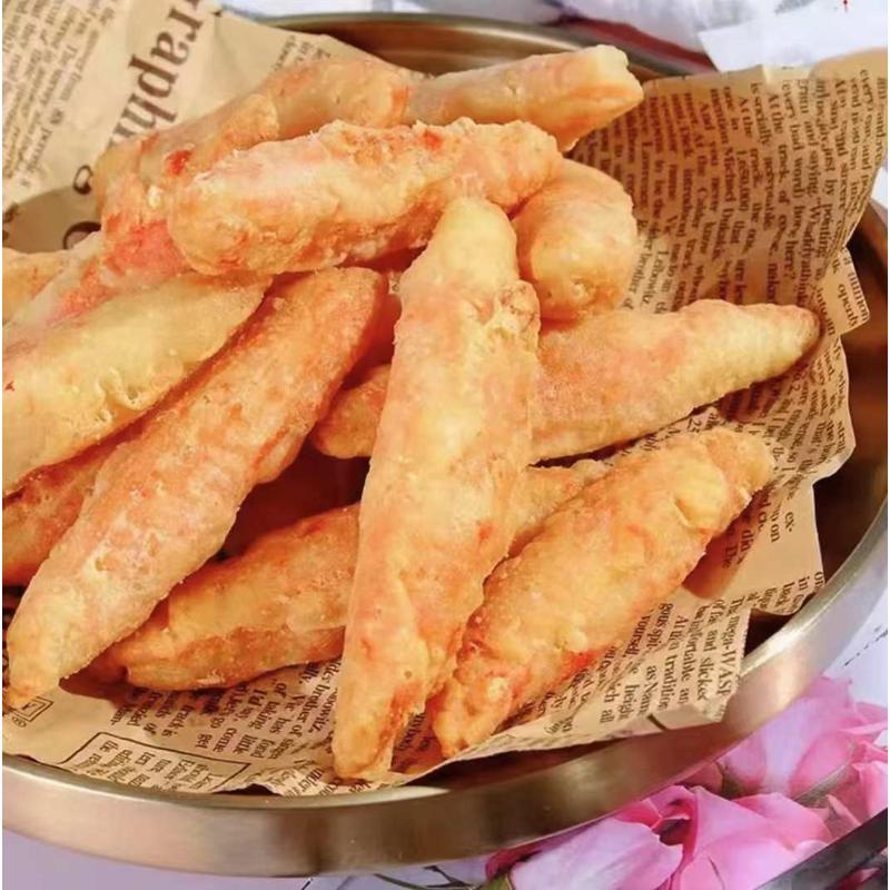 美加佳天妇罗蟹柳300g唐扬蟹柳日料油炸小吃手撕蟹柳油炸模拟蟹柳