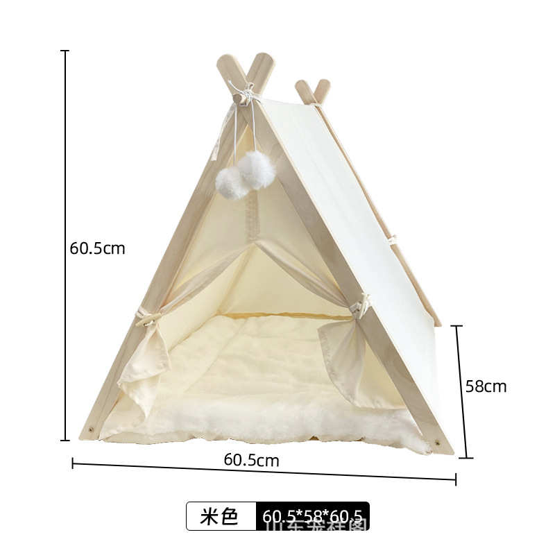 猫窝冬季现货木质猫咪宠物窝保暖狗窝室内外防风猫屋猫房子小宠窝