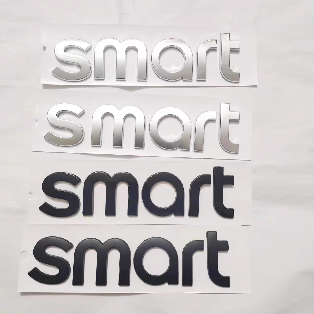适用于奔驰SMART车头标志前后尾车标smart机头盖车标志英文车贴标