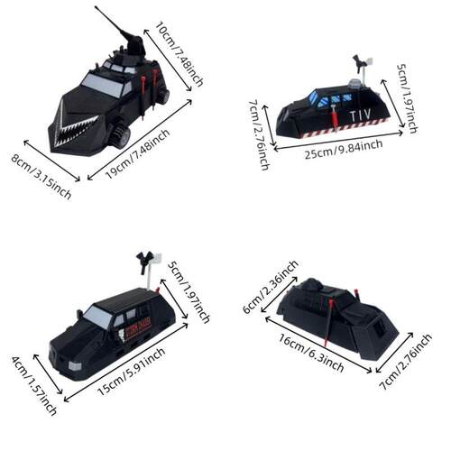 龙卷风tiv拦截拦截3D模型摆件