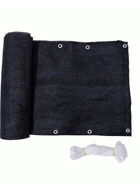 热阳台隔庭多黑色阳台院植物肉加密加厚楼顶遮阴花卉户外遮阳网防