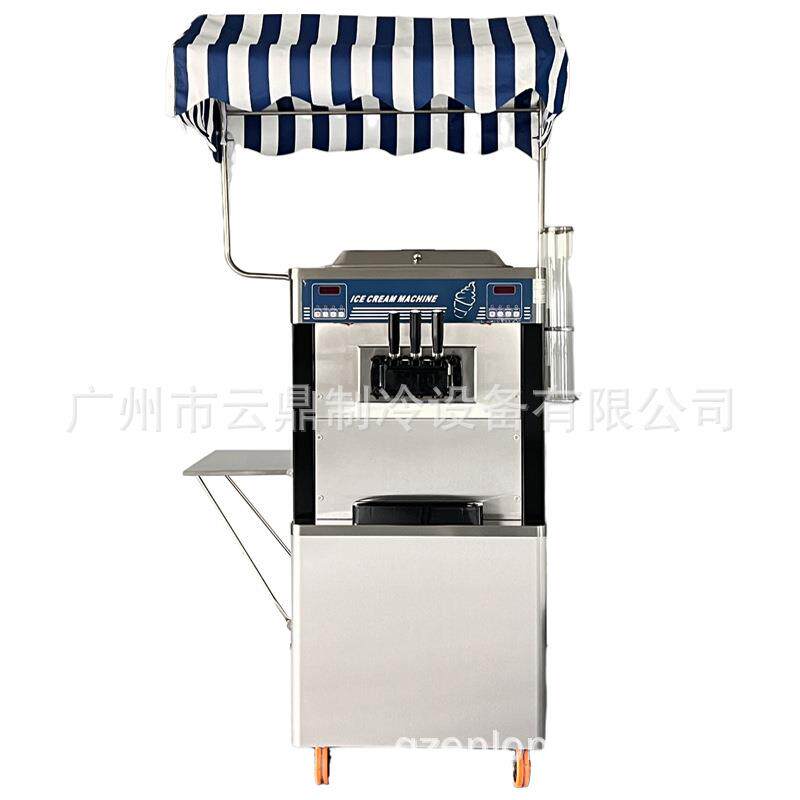 新款380V双系统果酱冰激凌机icecreammachine冰淇淋机厂家