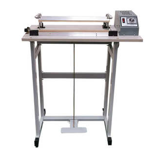 机厂家 封切机快速加热薄膜封口包装 中堡SF B400脚踏封口机通过式