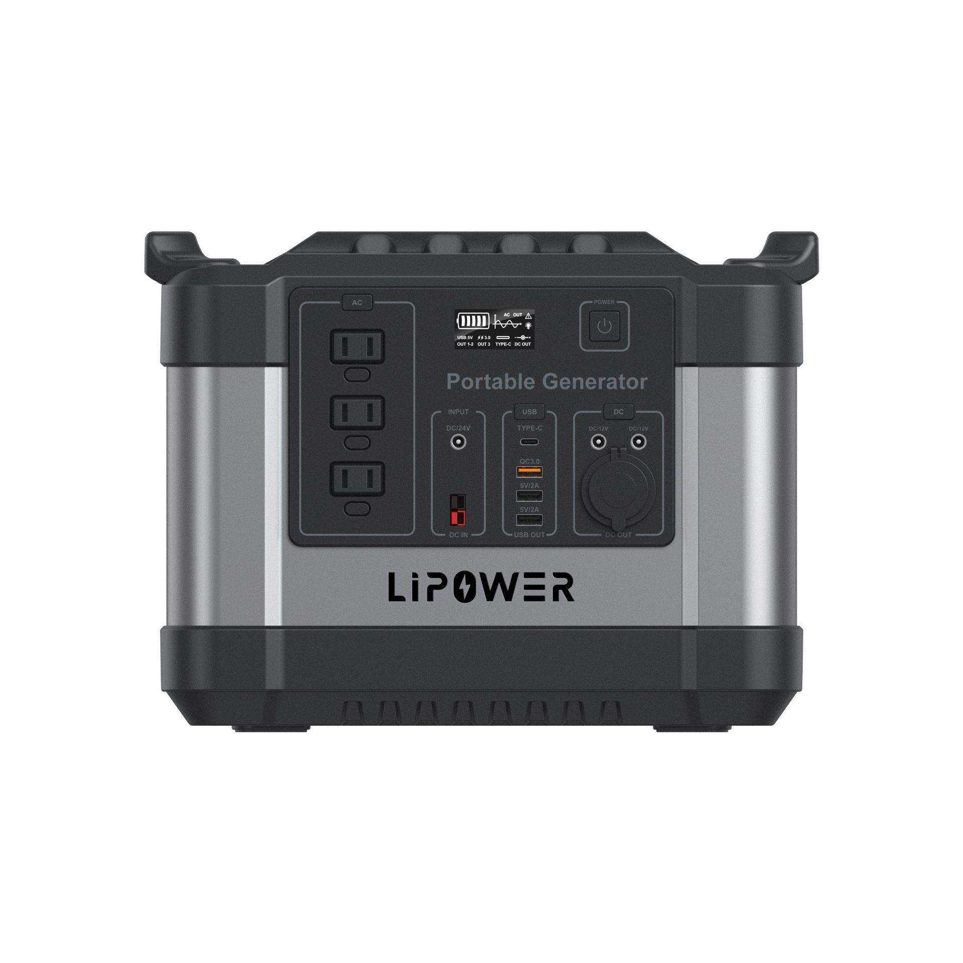 便携式户外备用移动储能电源 车载家用太阳能储能系统应急电源箱