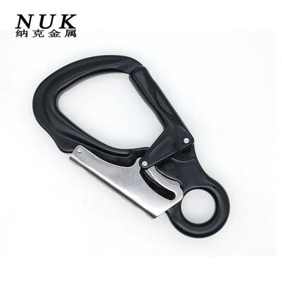 户外35KN航空铝登山扣 主锁户外攀岩固定器锁绳器 高空作业安全扣