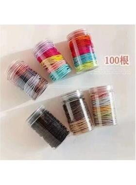 Simple hair ties for women, Korean style thin hair bands tha