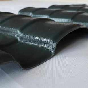 工厂瓦asa瓦片仿古别墅自有琉璃屋面隔热合成树脂塑料屋顶小青瓦