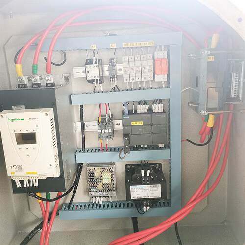 压缩机防爆电气柜ZW-2.5/16-24软起动+PLC+触摸屏