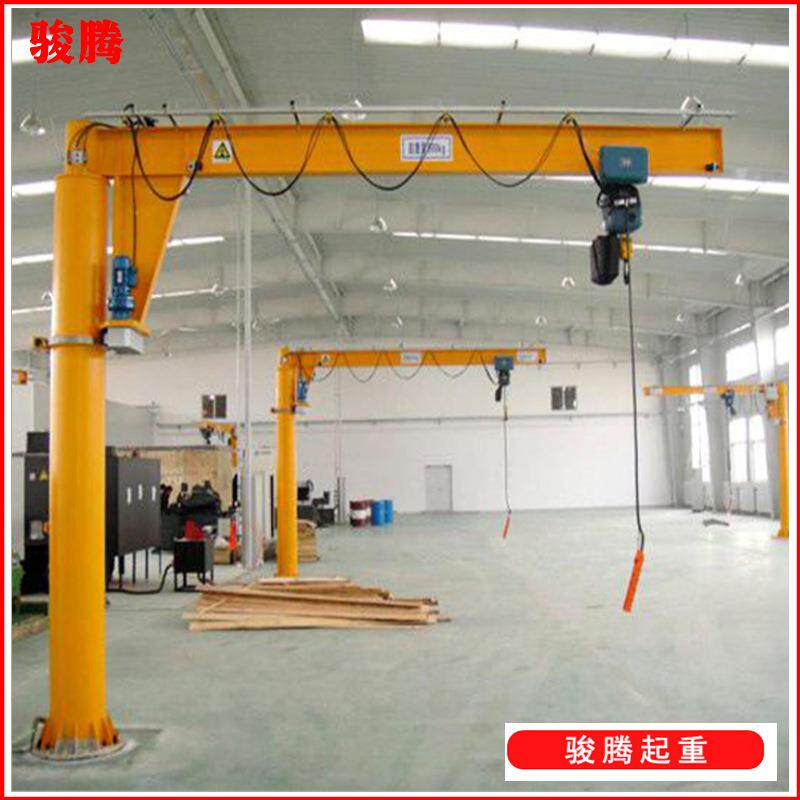 小型摇臂吊供应旋转起重机供应移动立柱式悬臂吊