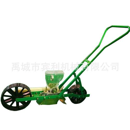 多功能蔬菜精播机人力手推式单行胡萝卜播种机蔬菜种专用播种机