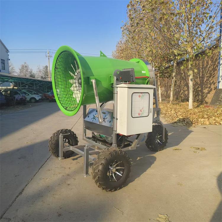 上下调节移动式人工造雪机 户外自动飘雪机