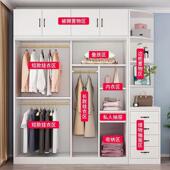 全柜纳实木拉门衣卧室家用985梳妆台推一体收柜出租房用简易组装